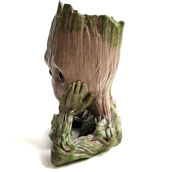 Marvel Baby Groot Planter Figure Guardians of the Galaxy Desk Decor Collectible - Picture 5 of 9